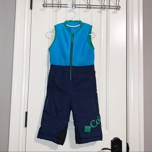 2T Columbia Snow Bibs